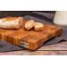 Торцева обробна дошка з дуба+ясеня PAV-Wood 25х35х3.5 см