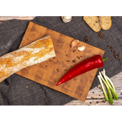 Торцева обробна дошка з дуба PAV-Wood 30х40х4.5 см
